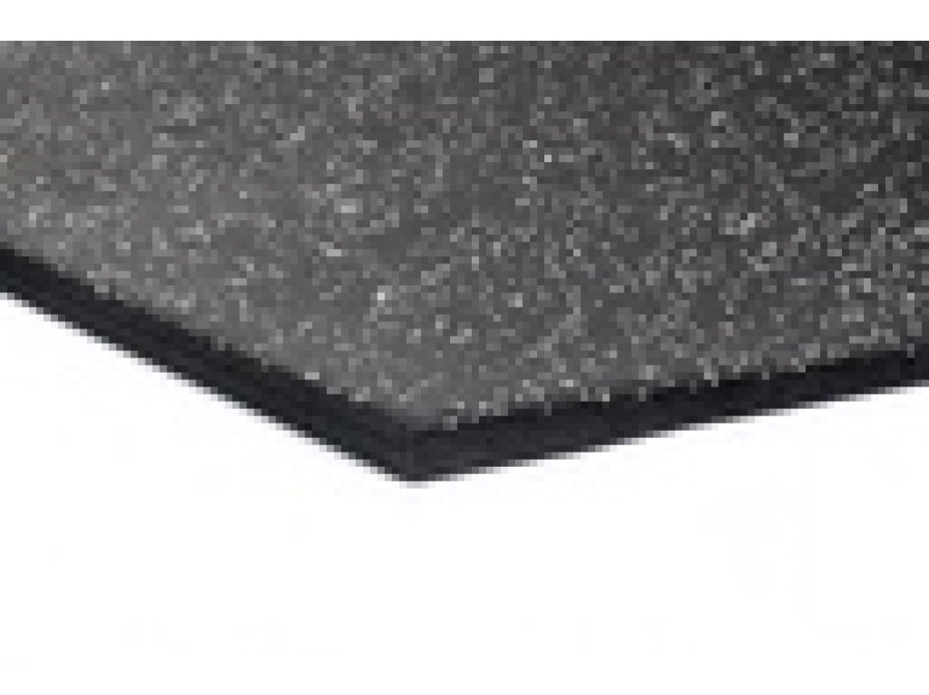 dvouvrstvá pryžová deska Mosolut Fitness s šedým EPDM