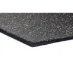 Mosolut Fitness Dvouvrstvá deska 100 x 100 cm, černá s 10% šedým EPDM - různé tloušťky - 10 mm
