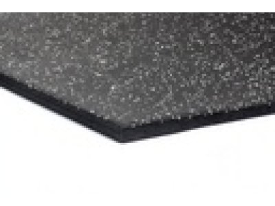 dvouvrstvá pryžová deska Mosolut Fitness s šedým EPDM