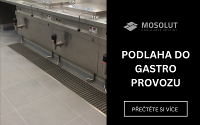 Odolná podlaha do velkokapacitních kuchyní a gastro provozu
