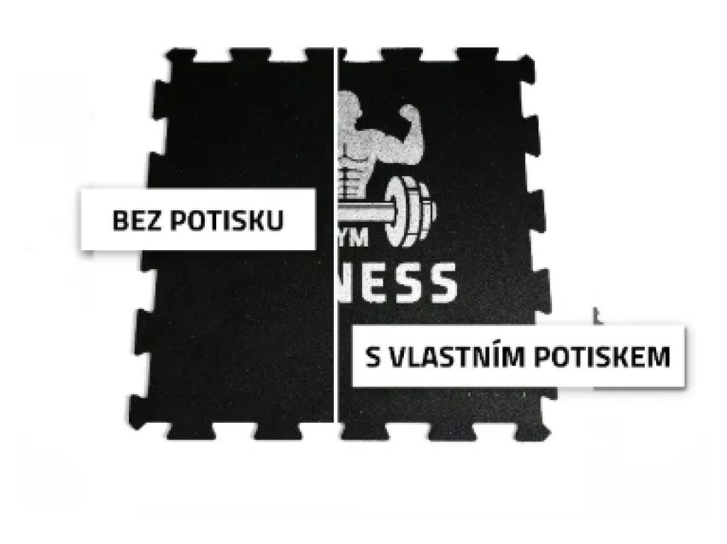 Potisk dlažby Mosolut Fitness