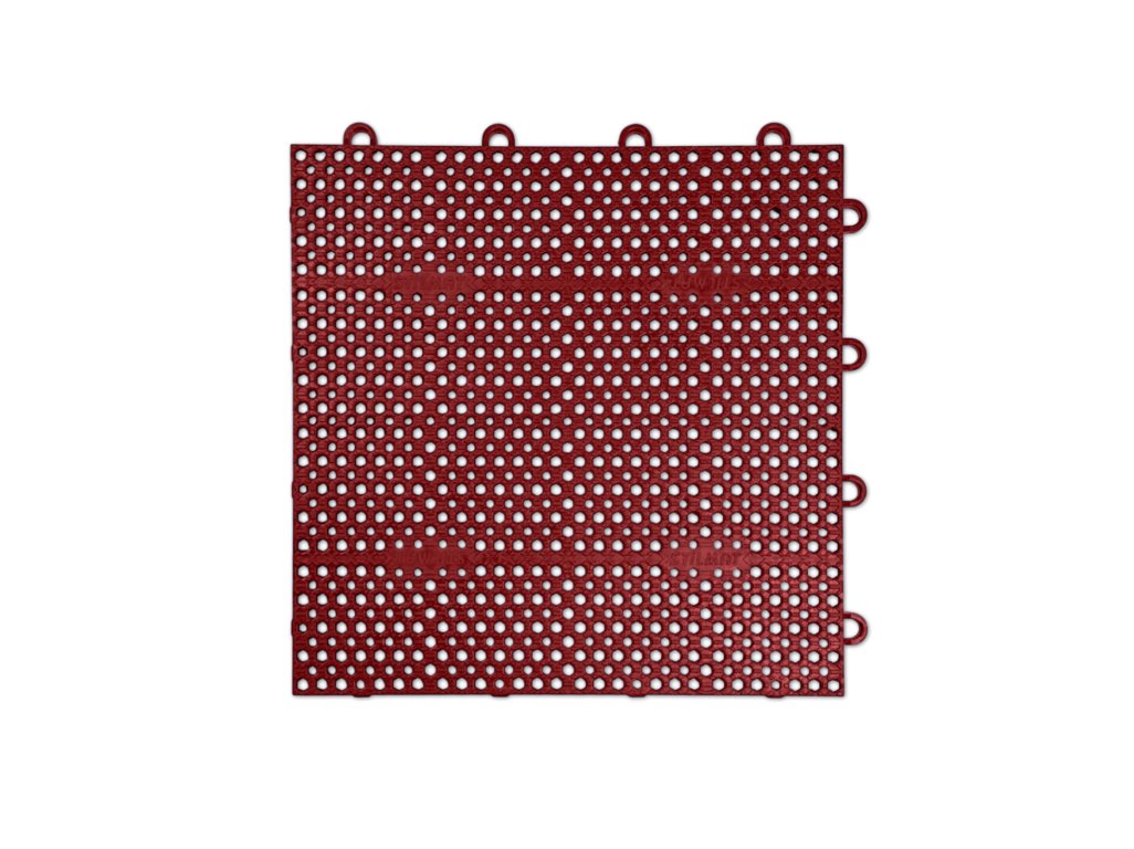 Venkovní dlažba na sport - Mosolut Sport Outdoor Multi, červená