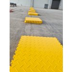 PVC dlažba Mosolut Machine Industrial+, diamant, žlutá