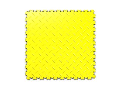 PVC dlažba Mosolut Machine Industrial+, diamant, žlutá