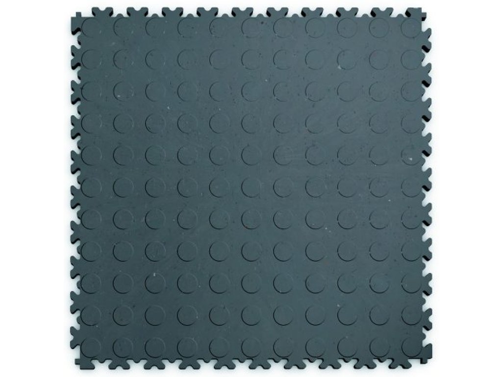 PVC dlažba Mosolut Machine Industrial+ mince, ECO, modrá