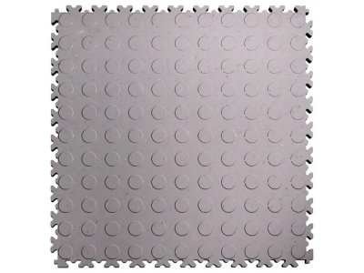 PVC dlažba Mosolut Machine Industrial+ mince, ECO, světle šedá