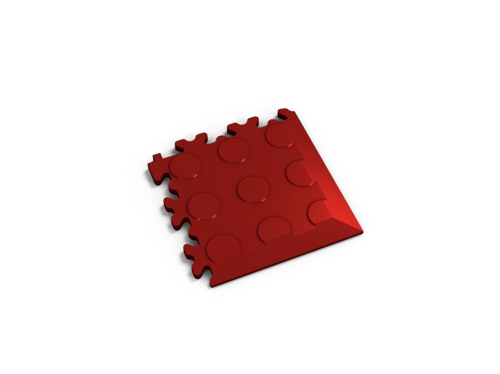 PVC roh Mosolut Machine Industrial 7mm, Mince, Maroon